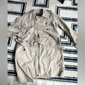 Womens J. Crew Beige Trench Coat